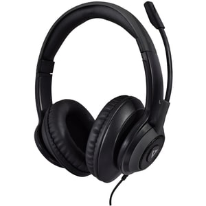 V7 Premium HC701 Kabel Kopfbügel, Über das Ohr Stereo Headset - Grau, Schwarz - Microsoft-Teams-Zertifizierung - Binaural 