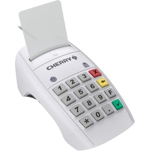 CHERRY ST-2100 Kontakt Robust Smartcard-Lesegerät - Weiß - KabelUSB