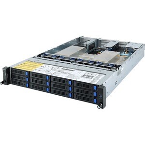 Gigabyte R282-Z90 Server-Barebone-System - 2U Rackmount - Socket SP3 - 2 x Prozessor-Support - AMD Chip - 128 GB DDR4 SDRA