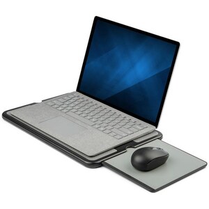 StarTech.com Laptop Schoßtisch - Für 13 u. 15 Zoll Laptops - Tragbares Notebook Lap Pad - Silikon, Plastik