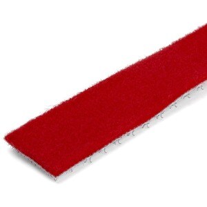 StarTech.com 7,6 m Klettbandrolle, Wiederverwendbare Zuschneidbare Klettkabelbinder, Industrielle Klettverschluss Rolle, R
