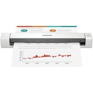 Scanner à alimentation feuille à feuille Brother DSMobile DS-640 - Résolution Optique 1200 dpi - USB