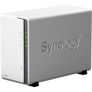 Synology DiskStation DS220J 2 x Gesamtzahl Einschübe SAN/NAS-Speichersystem RTD1296 Quad-Core 1,40 GHz - 512 MB RAM - DDR4