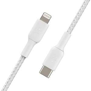 Belkin BoostCharge 1,01 m Lightning/USB-C Datentransferkabel - Cable for iPhone, iPad, iPad Pro, iPad mini - MFI - Weiß
