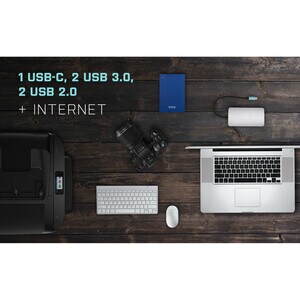 i-tec USB-Typ C Docking Station für Notebook/Tablet-PC - 100 W - 6 x USB-Anschlüsse - 2 x USB 2.0 - USB Typ C - Netzwerk (
