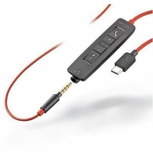 Poly Blackwire C3215 Kabel Kopfbügel Mono Headset - Monaural - Ohraufliegend - 20 Hz bis 20 kHz Frequenzgang - Geräuschunt