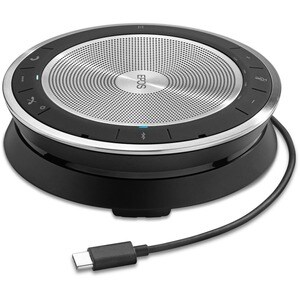 EPOS EXPAND SP 30 Bluetooth®-Speakerphone mit
USB-C*-Kabel, USB-C-/USB-A-Adapter
und Transporttasche, optimiert für
UC und