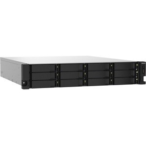 QNAP TS-1232PXU-RP-4G 12 x Gesamtzahl Einschübe SAN/NAS-Speichersystem - 512 MB Größe Flash-Speicher - Annapurna Labs Alpi
