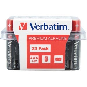 Verbatim 49504, Einwegbatterie, AAA, Alkali, 1,5 V, 24 Stück(e), -18 - 50 °C