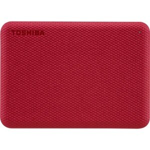 Toshiba Canvio Advance tragbare Festplatte - 4TB Rot (Gen 1)