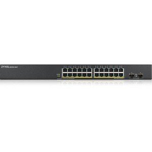 ZYXEL GS1900 GS1900-24HPv2 26 Anschlüsse Verwaltbar Ethernet-Switch - Gigabit-Ethernet - 100/1000Base-T, 1000Base-X - 2 Un