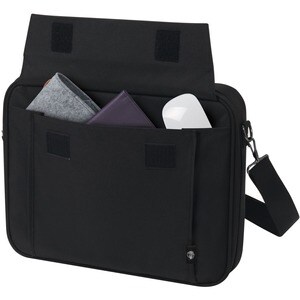 Sacoche de transport Dicota Eco pour 38,1 cm (15") à 43,9 cm (17,3") Ordinateur Portable - Noir - 300D polyéthylène téréph