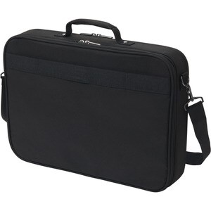 Dicota Eco Tasche für 35,6 cm (14 Zoll) bis 39,6 cm (15,6 Zoll) Notebook - Schwarz - 300D Polyethylene Terephthalate (PET)