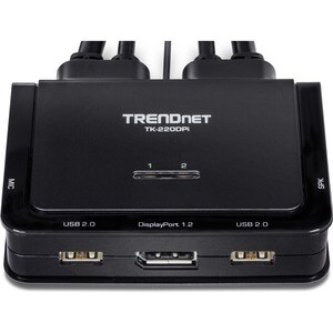 Trendnet TK-220DPI, 3840 x 2160 Pixel, 4K Ultra HD, Schwarz