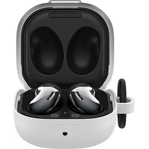 OtterBox für Samsung Galaxy Buds Live/Galaxy Buds Pro, Hartschalen-Schutzhülle für Kopfhörer, Weiß/Transparent