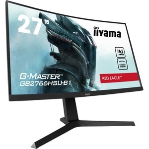 iiyama G-MASTER Red Eagle GB2766HSU-B1 27 Zoll Class Full HD Gekrümmter Bildschirm Gaming-LCD-Monitor - 16:9 Format - Matt