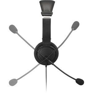 KENSINGTON HIFI USB HEADPHONES WITH MIC AND VOLUME CONTROL BUTT
