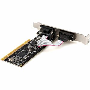 RS232 PCI Karte - PCI auf 2 Serielle Port-Karte - PCI 2-Port DB9 Serielle Controller-Karte RS232 - PCI - 1 x Anzahl parall