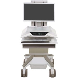 Ergotron CareFit Medizinische Warenkorb - TAA-konform - 1 Schubfach - Drücken/Ziehen Griff - 17,01 kg Kapazität - 4 Rollen