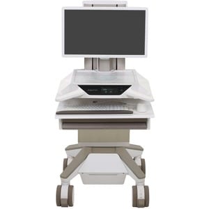 Ergotron CareFit Medizinische Warenkorb - TAA-konform - 1 Schubfach - Drücken/Ziehen Griff - 17,01 kg Kapazität - 4 Rollen