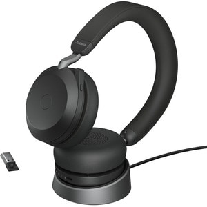 Jabra Evolve2 75 Link380a UC Stereo Stand Black
Lieferumfang: Evolve2 75 headset Black UC, Link 380 BT adapter USB-A UC, E