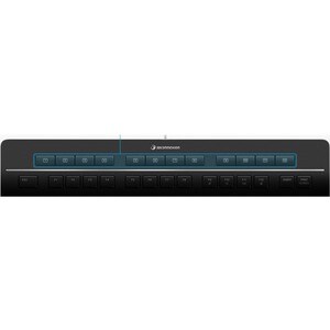 3DCONNEXION KEYBOARD PRO W/ NUMPAD USB GERMAN (QWERTZ)