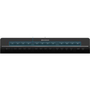 3DCONNEXION KEYBOARD PRO W/ NUMPAD USB CH (QWERTZ)