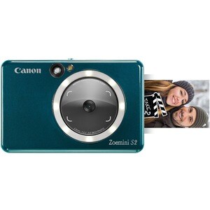 Canon Zoemini S2. Produktfarbe: Türkis, Maximum Brennweite (äquivalent 35 mm Kleinbild): 25,7 mm, Fotopapiergrössen (imper