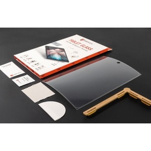 DISPLEX Tablet Glass (9H) für Apple iPad (7./8./9. Gen.)/Air (3. Gen.), Eco-Montagerahmen L-Form, unzerbrechlich