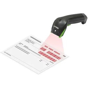 Custom SCANMATIC SM410 Robust Handheld Barcode-Scanner-Set - Kabel Konnektivität - USB Kabel im Lieferumfang enthalten - 5