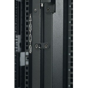 NETSHELTER SX 42U/600MM/1200MM ENCL ROOF SIDES BLK CUST PAYS FRT