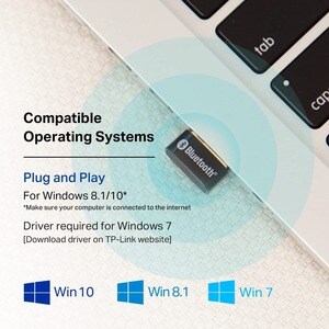 TP-Link UB500 Bluetooth-Adapter für Desktop-Computer/Notebook - USB 2.0Extern