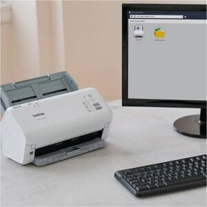 Brother Einzugsscanner - 600 dpi Optische Auflösung - 48-bit Farbtiefe - 8-bit Graustufen - USB