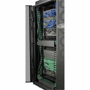 NETSHELTER SX 42U 750X1200MM NETWORKING ENCLOSURE W/ SIDES BLACK