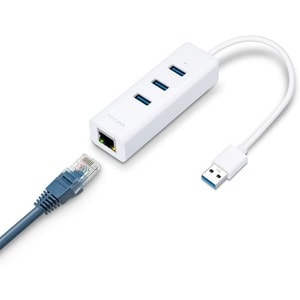 TP-Link UE330 Gigabit-Ethernet-Karte für Computer/Notebook - 10/100/1000Base-T - Tragbar - USB 3.0 Typ A - 40 Gbit/s Daten