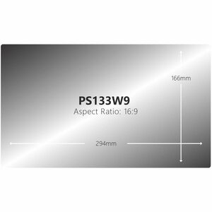 V7 ScreenSentry Blendfrei Blickschutzfilter - TAA-konform - für 33,8 cm (13,3 Zoll) Widescreen LCD Notebook - 16:9 - Blaul