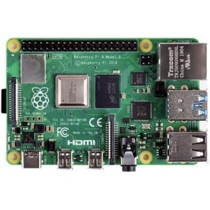 RASPBERRY PI 4B 8GB FULL KIT WITH RED / WHITE HOUSING