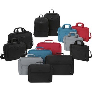 Sacoche de transport Dicota Eco pour 35,6 cm (14") à 39,6 cm (15,6") Ordinateur Portable - Noir - 300D polyéthylène téréph