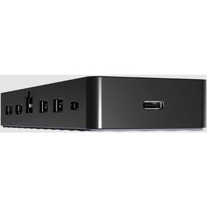 HP USB-Typ C Docking Station für Desktop PC/Notebook/Monitor - Schwarz - 2 Unterstützte Displays - 4K - 3840 x 2160 - 2 x 