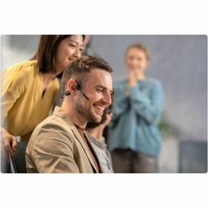 SHOKZ OpenComm2 UC, USB-A Dongle, Wireless, Calls/Music, 20 - 20000 Hz, 33 g, Headset, Black