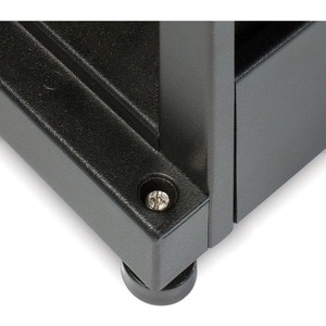 NETSHELTER SX 42U/600MM/1200MM ENCL ROOF SIDES BLK CUST PAYS FRT