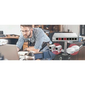 ZYXEL GS1200 GS1200-8 8 Anschlüsse Verwaltbar Ethernet-Switch - Gigabit-Ethernet - 10/100/1000Base-T - 2 Unterstützte Netz