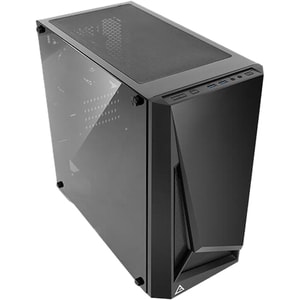 Boîtier d'ordinateur Antec DP301M - Tour midi - Noir - En verre trempé
