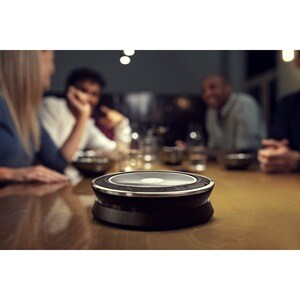 EPOS EXPAND SP 30 Bluetooth®-Speakerphone mit
USB-C*-Kabel, USB-C-/USB-A-Adapter
und Transporttasche, optimiert für
UC und