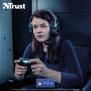 Trust Gaming Forze 488 Kabel Kopfbügel Stereo Gaming Headset - Blau - Binaural - Ohrumschließend - 20 Hz bis 20 kHz Freque