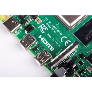 RASPBERRY PI 4B 8GB FULL KIT WITH RED / WHITE HOUSING