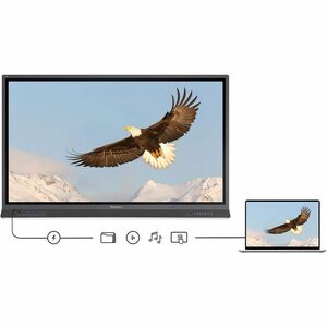 ViewSonic ViewBoard IFP8652-1B 218,4 cm (86 Zoll) 4K UHD LCD Collaboration Display - Cortex A73 - 8 GB - Ultra Fine Touch 