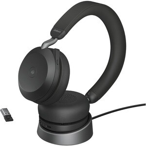 Jabra Evolve2 75 Link380a MS Stereo Stand Black
Lieferumfang: Evolve2 75 headset Black MS, Link 380 BT adapter USB-A MS, E
