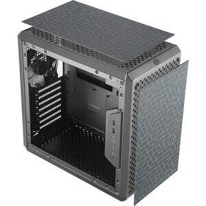 Cooler Master MasterBox Q500L Computer Case - Mid-tower - Black - Steel, Plastic, Acrylic - 2 x Bay - 1 x 4.72" x Fan(s) I