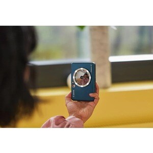 Canon Zoemini S2. Produktfarbe: Türkis, Maximum Brennweite (äquivalent 35 mm Kleinbild): 25,7 mm, Fotopapiergrössen (imper